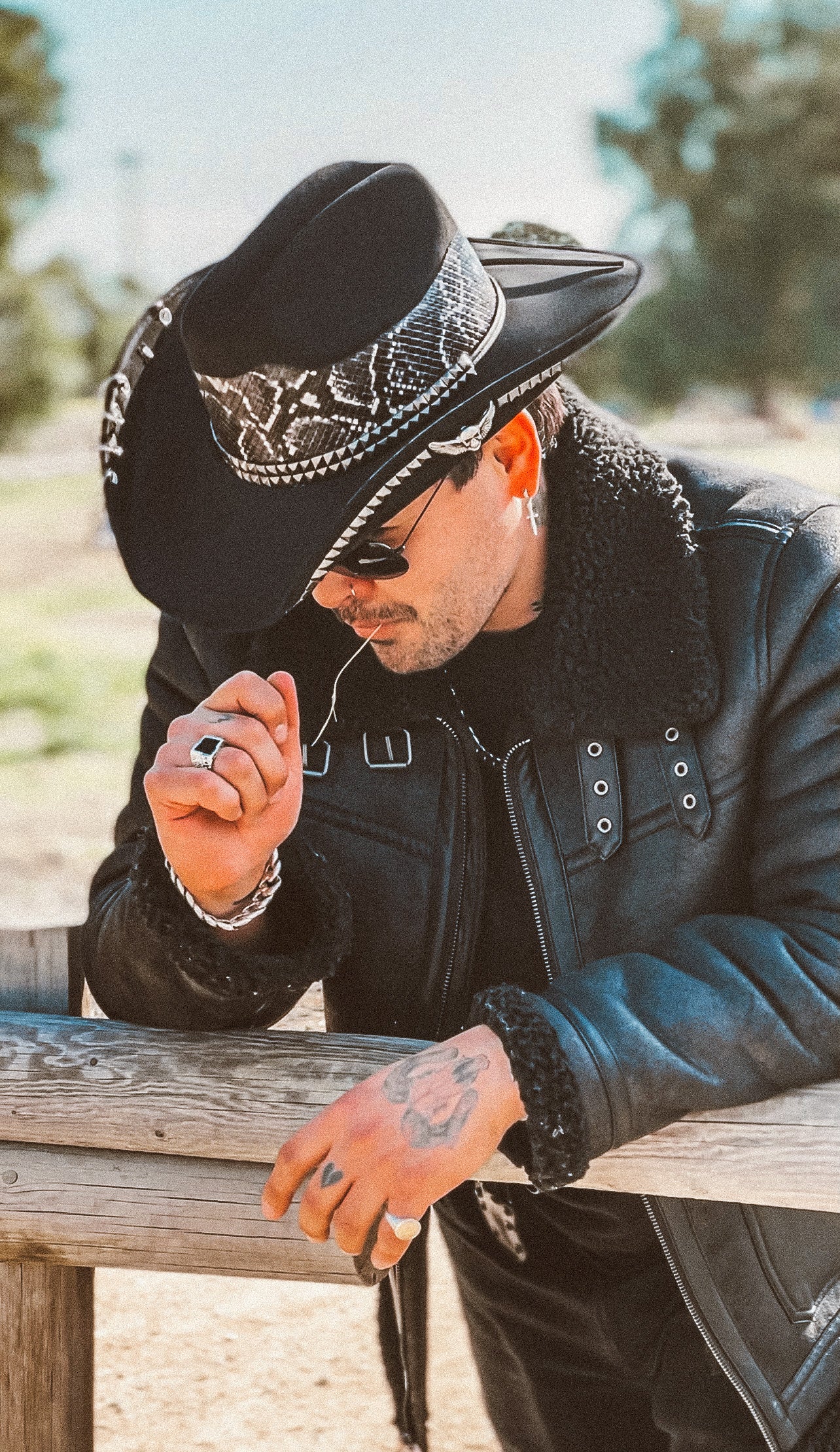 Cowboy Texana "Ace-High" in Raven Black