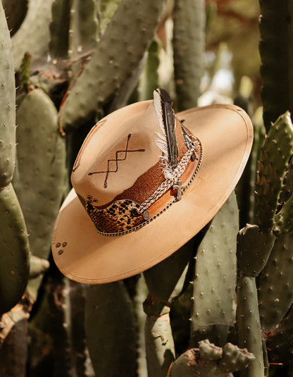 Western Fedora "Sidewinder" in Camel