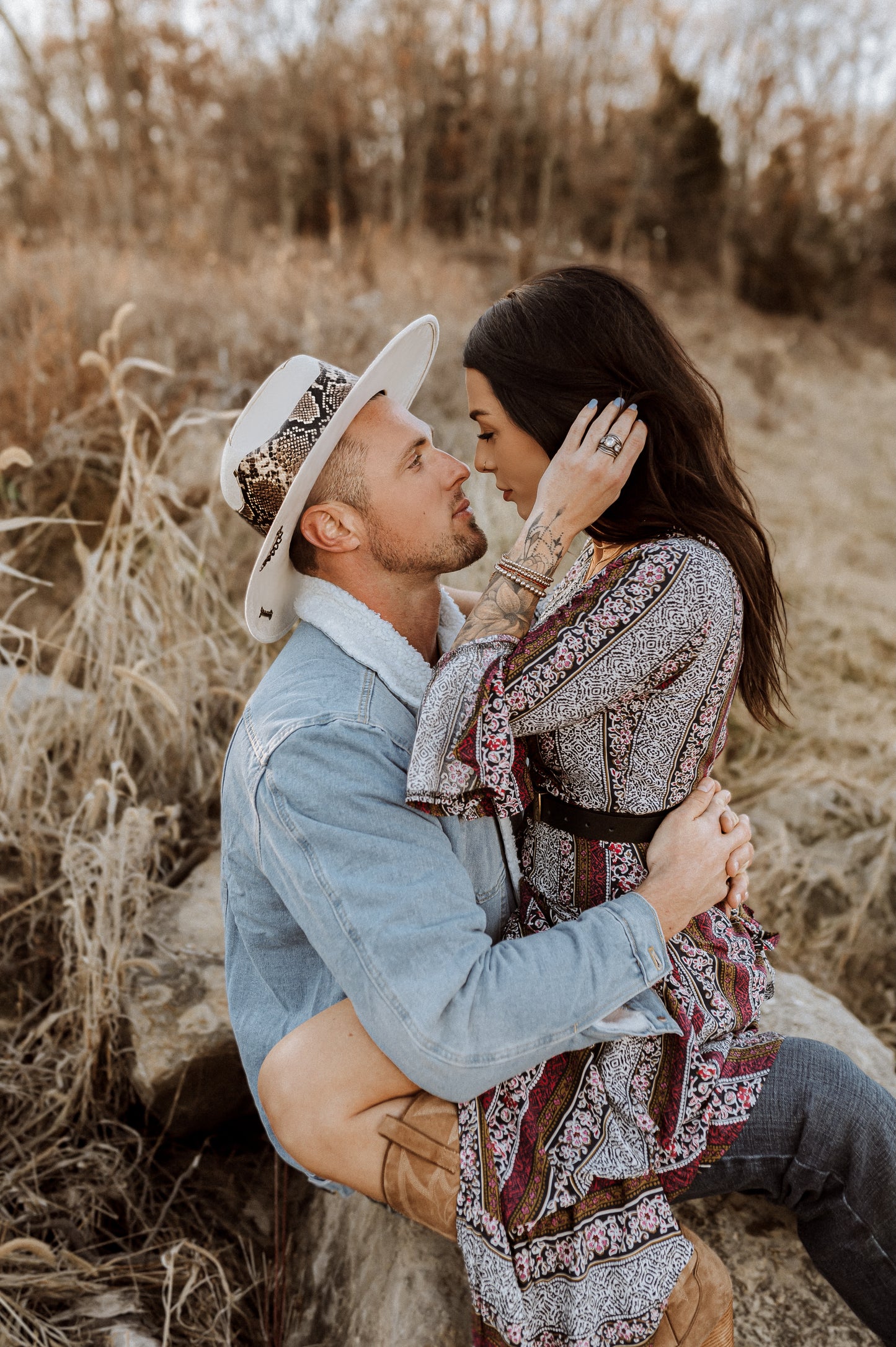 Western Fedora "Sidewinder" in Desert Sand