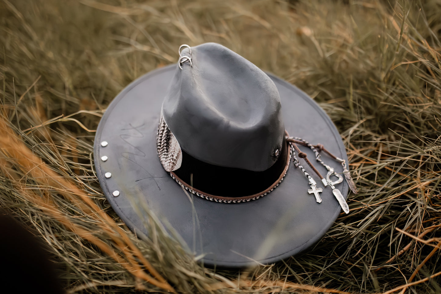 Western Fedora "Desperado" in Ash