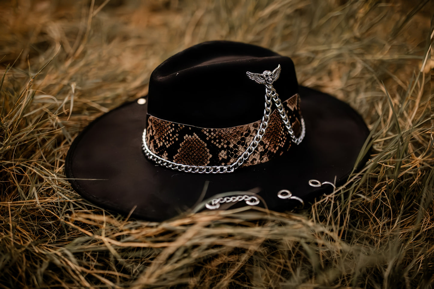 Western Fedora "Death Valley" in Onyx