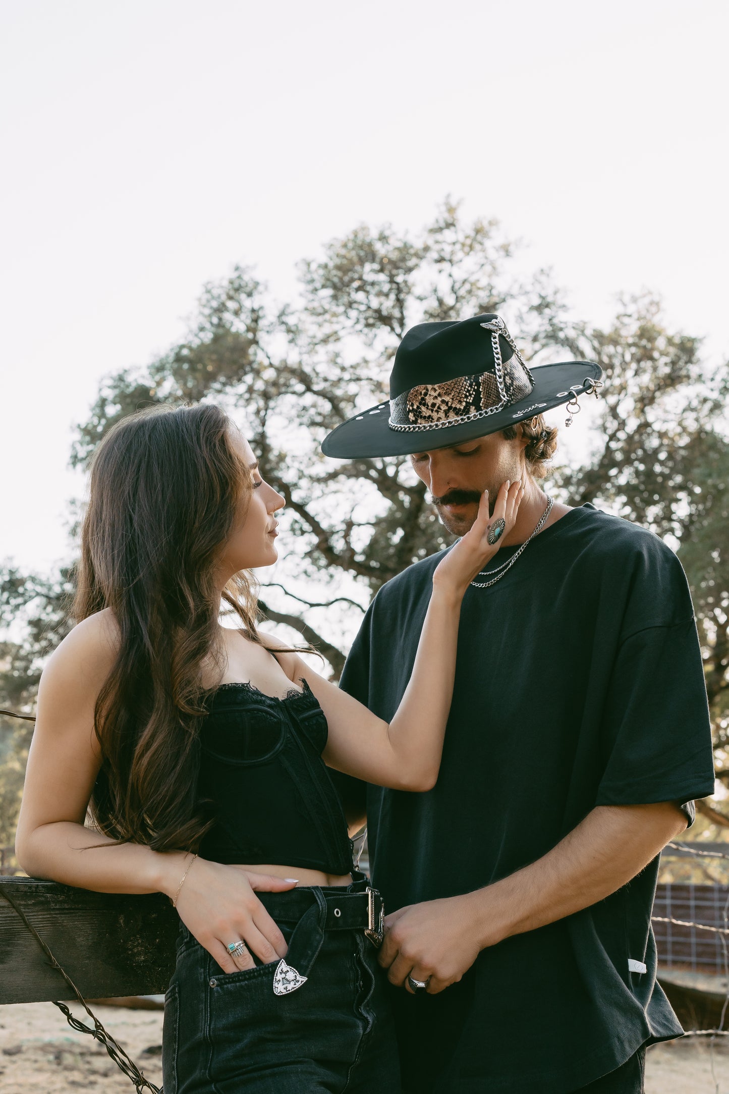 Western Fedora "Death Valley" in Onyx